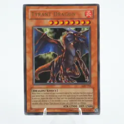 Tyrant Dragon LOD-034 - Ultra Rare - Yu-Gi-Oh LP - Legacy of Darkness 2003 - Image 1