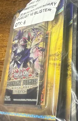 2020 Yu-Gi-Oh Legendary Duelists Magical Hero Lite| 6 Sealed Blisters - 12 Packs - Image 4