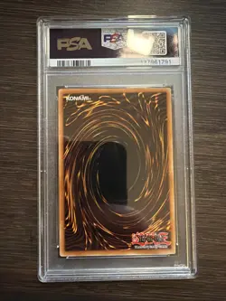 Yu-Gi-Oh Legacy of Darkness 1st Edition Yata-Garasu LOD-000 PSA 9 - Image 2