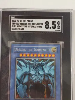Obelisk the Tormentor GBI Promo Yu-Gi-Oh 2003 SGC 8.5 - Image 2