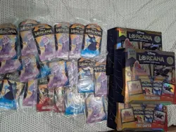 Disney Lorcana 1st Chapter 3x Gift Sets + 20x Sleeves - Image 1