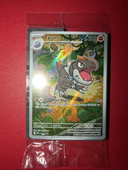 Pokemon Tyrunt 070 Perfect Order Promo Black Star Card - still in plastic - Image 1