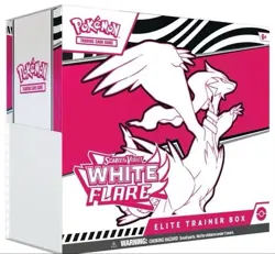 Pokemon White Flare ETB Regular Elite Trainer Box SEALED BRAND NEW - Image 1