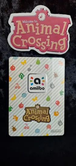 Animal Crossing Nintendo Amiibo Card Isabelle #001 SP Foil Card Authentic - Image 2