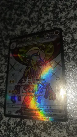 Pokemon Toxtricity ex 227/182 SV04: Paradox Rift Ultra Rare Full Art Holo Card - Image 2