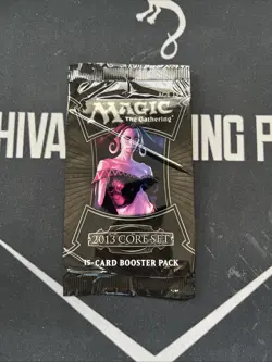 Magic 2013 Sealed Booster Pack Rare Error Only 1-2 Cards Inside Magic MTG - Image 1