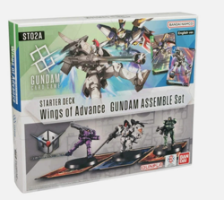 Gundam Card Game: Wings of Advance - Gundam Assemble Starter Deck (ST02A) - EN - Image 1