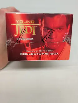 NEW SEALED STAR WARS YOUNG JEDI MENACE OF DARTH MAUL TRADING CARDS BOX COLLECTOR - Image 5