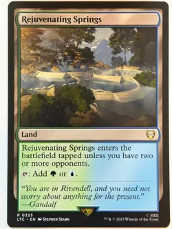 MTG Rejuvenating Springs Normal NM LTC R 325 - Image 1