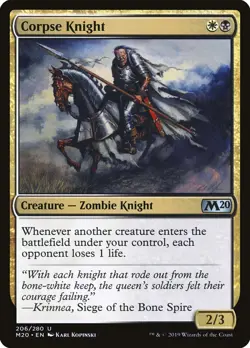 MTG Corpse Knight ** Core Set 2020 ** English (NM) - Image 1