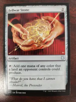 Fellwar Stone NM Commander: Adventures in the Forgotten Realms MTG FREE SHIPPING - Image 1