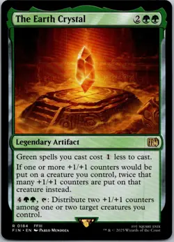 The Earth Crystal R FINAL FANTASY 184 NM Normal - Image 1