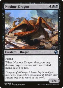 1x Noxious Dragon IMA NM x1 Mtg Magic the Gathering Changie - Image 1