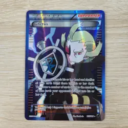 LP Ghetsis 115/116 Team Plasma Full Art Plasma Freeze Holo Nintendo Pokemon Card - Image 1
