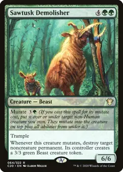 MTG Sawtusk Demolisher ** Commander 2020 ** English (NM) - Image 1
