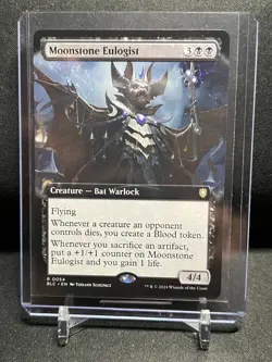 Moonstone Eulogist Extended Art MTG Magic 2024 Bloomburrow Commander NM - Image 1