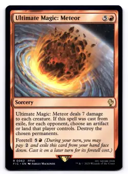 Ultimate Magic: Meteor NM Commander: Final Fantasy 0062 MTG Regular - Image 1