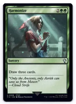 Harmonize NM Commander: Final Fantasy 0308 MTG Regular - Image 1