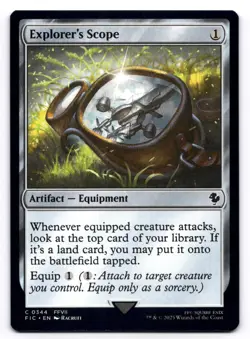 Explorer's Scope NM Commander: Final Fantasy 0344 MTG Regular - Image 1