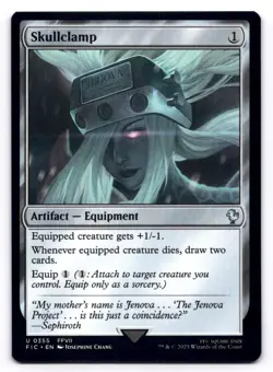 Skullclamp NM Commander: Final Fantasy 0355 MTG Regular - Image 1