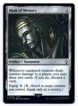 Mask of Memory NM Commander: Final Fantasy 0350 MTG Regular - Image 1