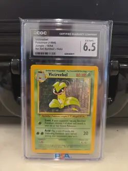 CGC 6.5 Pokemon Jungle Set Unlimited (1999) Victreebel 14/64 Holo - Image 1