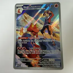 Pokemon Ethan’s Magcargo 222/217 Art Rare English Ascended Heroes Pack Fresh NM - Image 1