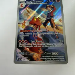 Pokemon Ethan’s Magcargo 222/217 Art Rare English Ascended Heroes Pack Fresh NM - Image 2