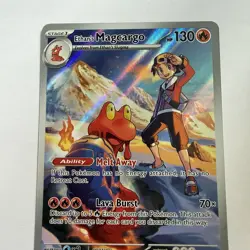 Pokemon Ethan’s Magcargo 222/217 Art Rare English Ascended Heroes Pack Fresh NM - Image 3