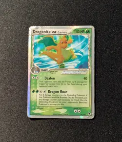 Pokemon EX DRAGON FRONTIERS - #91/101 Dragonite ex - Holo - ENG - Damaged - Image 3