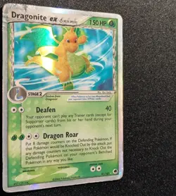 Pokemon EX DRAGON FRONTIERS - #91/101 Dragonite ex - Holo - ENG - Damaged - Image 5