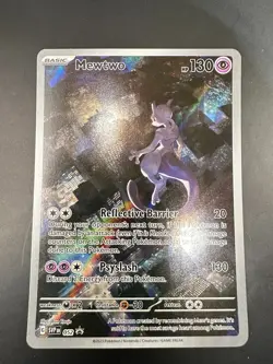 Pokemon TCG - S&V 151 - SVP052 Mewtwo ex - Black Star Promo - Image 1