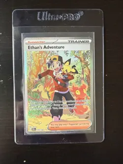 Ethan’s Adventure Full Art | PACK FRESH | Pokemon Destined Rivals 236/182 - Image 2