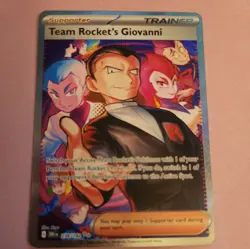 2025 Pokemon Destined Rivals Team Rocket's Giovanni #238/182 SIR NM/M - Image 1