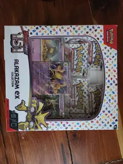 Pokemon 151 Alakazam EX box Scarlet & Violet 151 Collection Box sealed!!! 820650855269 - Image 1