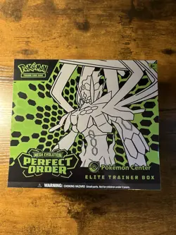 Pokemon TCG Perfect Order Pokemon Center Etb Brand New Sealed Free Shipping - Image 1