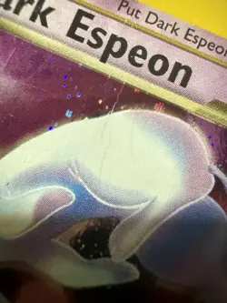 Dark Espeon 4/105 Neo Destiny Holo Rare Unlimited Holofoil Vintage Pokemon TCG - Image 3