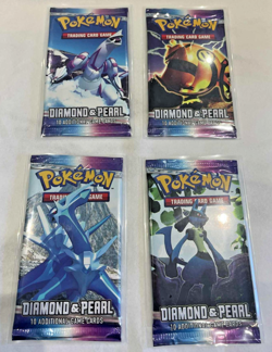 POKEMON DIAMOND AND PEARL ART SET 2007 SEALED BOOSTER PACKS VERY RARE - Image 1