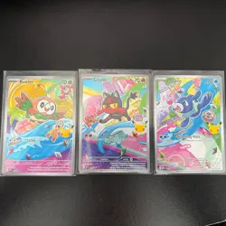 Pokemon TCG First Partners Illustration Rares Alola Region Pack Fresh - Image 1
