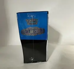Pokemon TCG Stellar Crown ETB Elite Trainer Box Sealed READ Damaged Wrap - Image 2