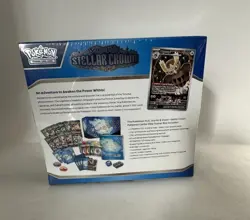 Pokemon TCG Stellar Crown ETB Elite Trainer Box Sealed READ Damaged Wrap - Image 3