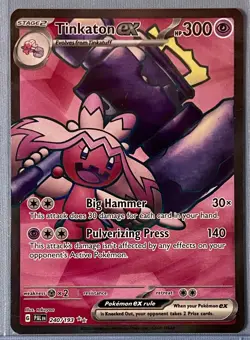 Pokemon TCG Tinkaton EX 240/193 Ultra Rare Paldea Evolved NM/M Pack Fresh - Image 2