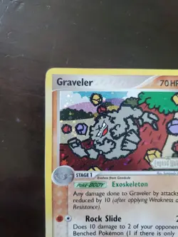 Pokemon Graveler Legend Maker 34/92 Holo - Image 3