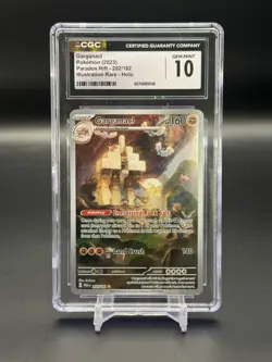 Pokemon 2023 Paradox Rift Holo-Garganacl IR 202/182 CGC Gem Mint 10 - Image 1