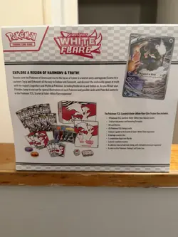 Pokemon TCG: White Flare Elite Trainer Box ETB brand new sealed - Image 4
