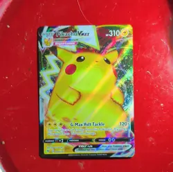 Pokemon Pikachu VMAX S-P: Sword & Shield Promos 265/S-P Common Holo Vmax 310 HP - Image 1