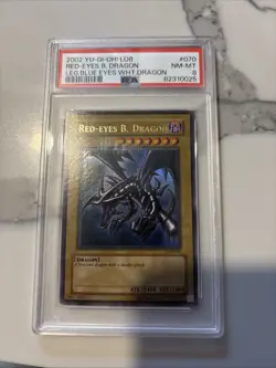 Red eyes Black Dragon LOB-070 Unlimited 2002 Yu-gi-oh - Image 1