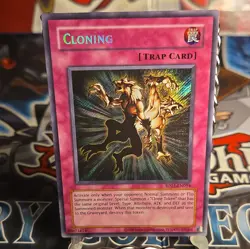 Yugioh 1x Cloning Secret Rare RP01-EN094 Retro Pack 2020 Reprint NM-M - Image 1