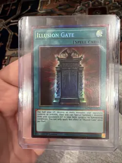 MZMU-EN023 Illusion Gate Collector's Rare 1st Edition YuGiOh - Image 1