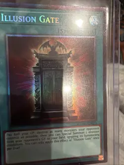 MZMU-EN023 Illusion Gate Collector's Rare 1st Edition YuGiOh - Image 3